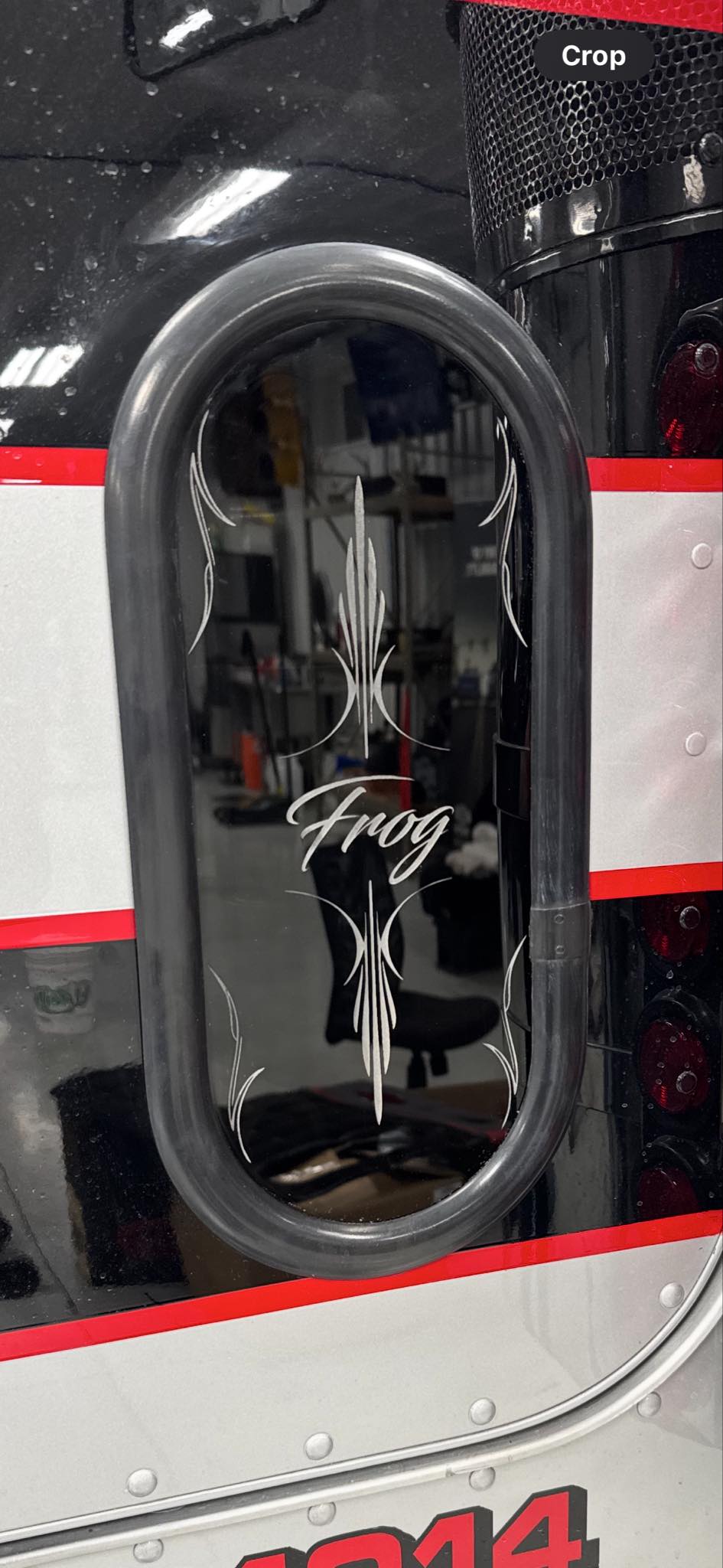 Older Peterbilt Peep Windows