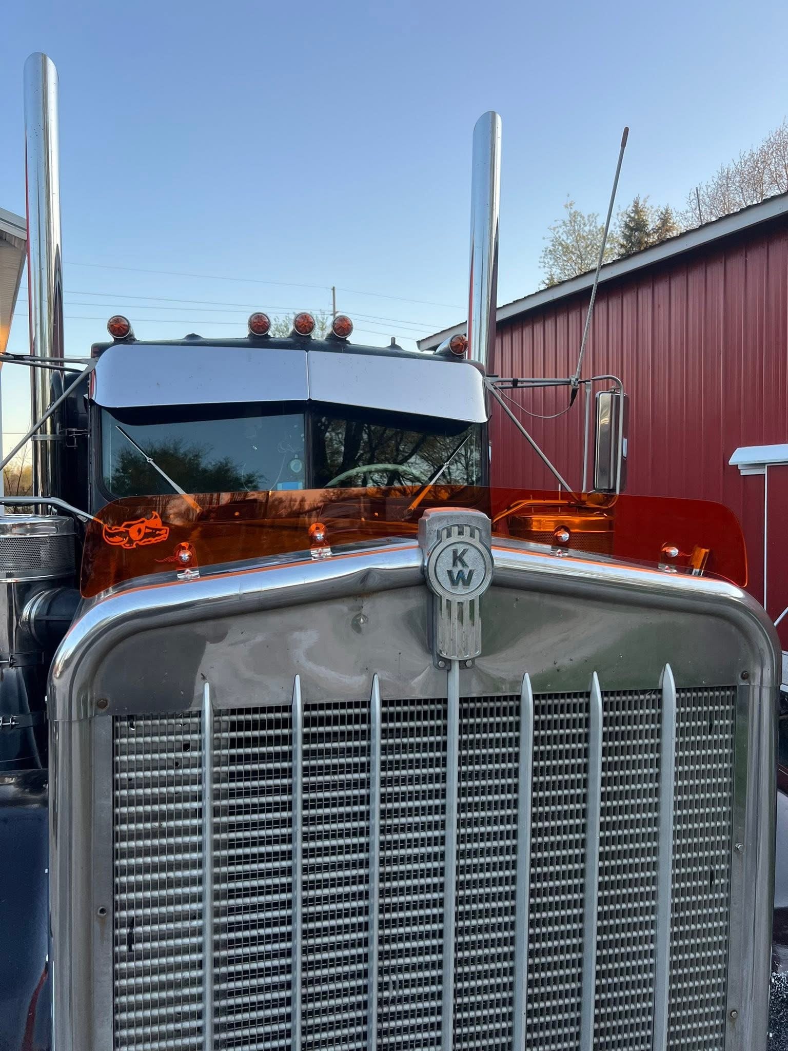 Kenworth W9A Bugshield