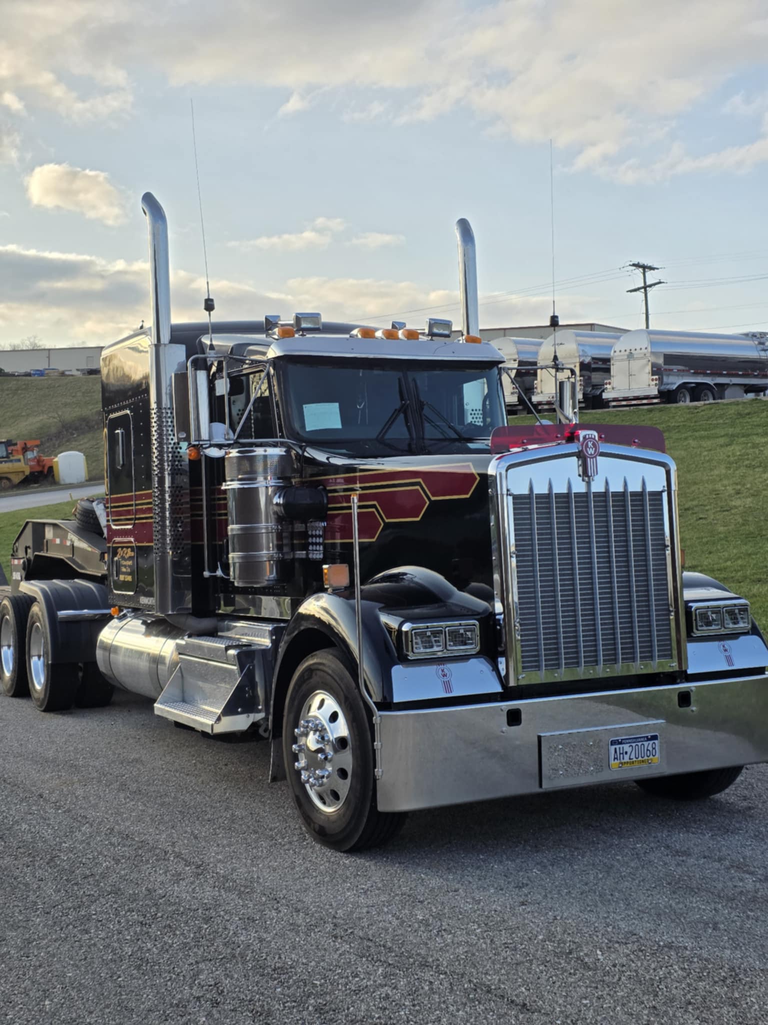 Kenworth W9L Bugshield