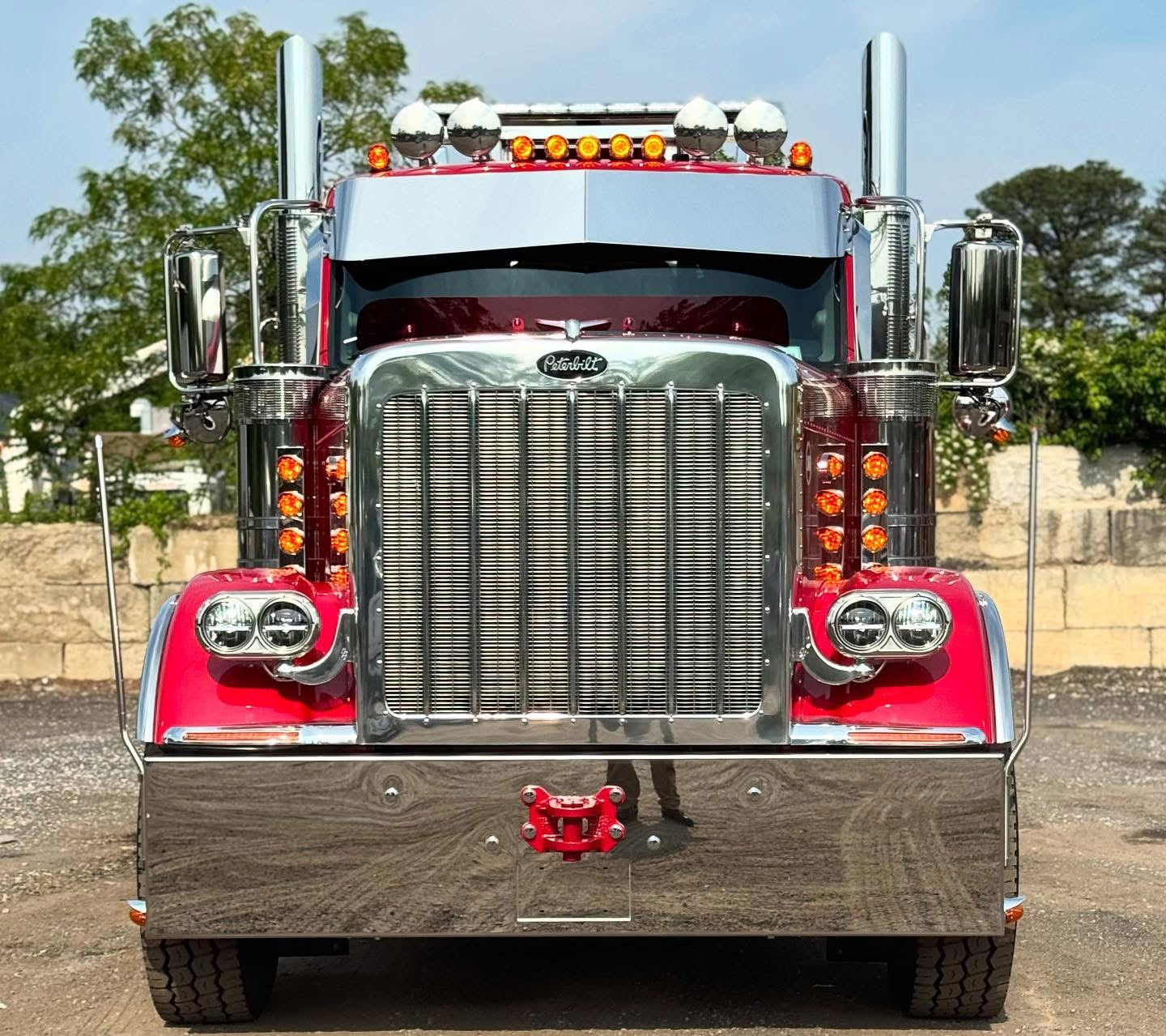 Peterbilt 589 Bugshield
