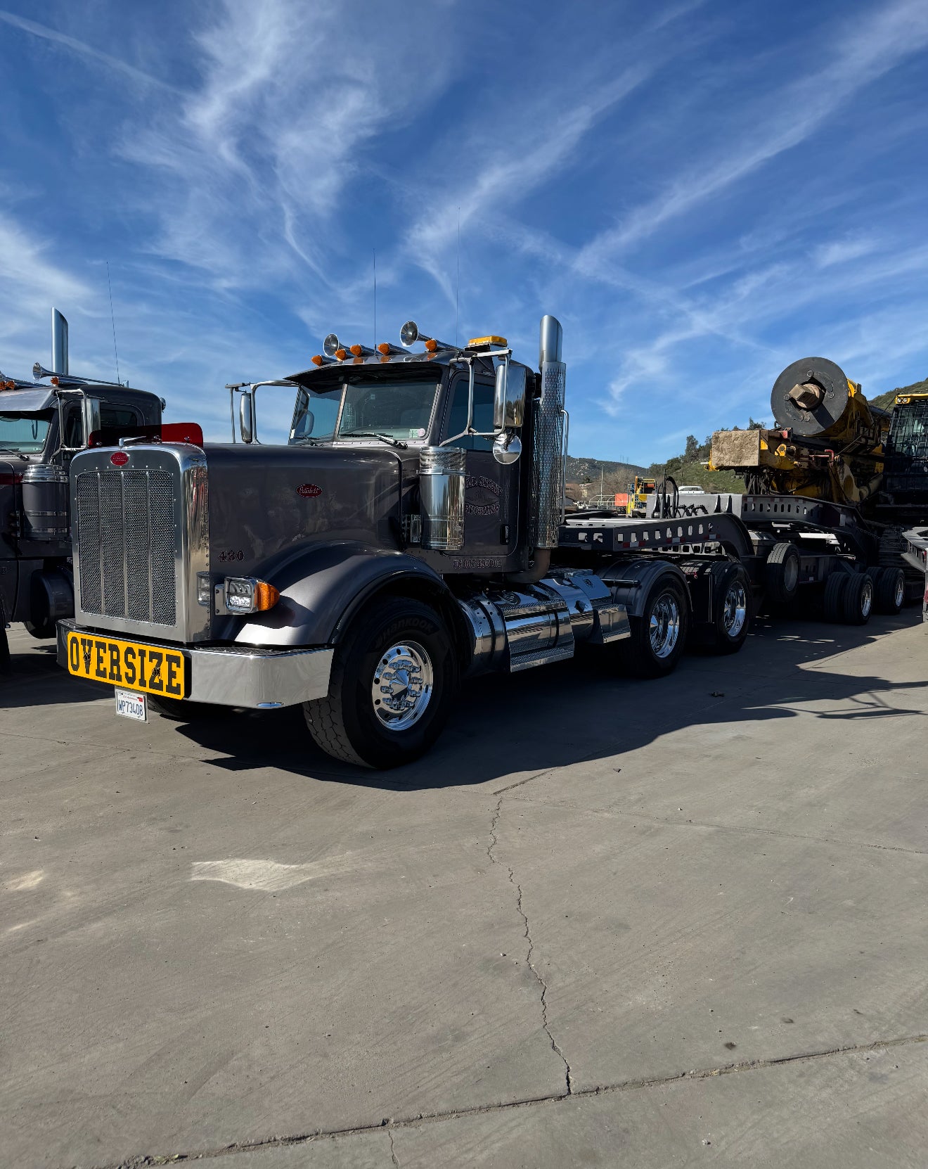 Peterbilt 367 Bugshield
