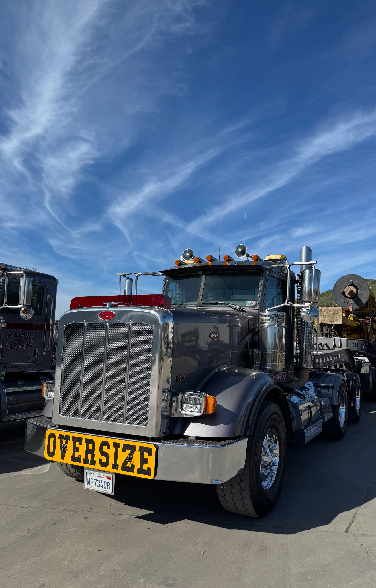 Peterbilt 367 Bugshield