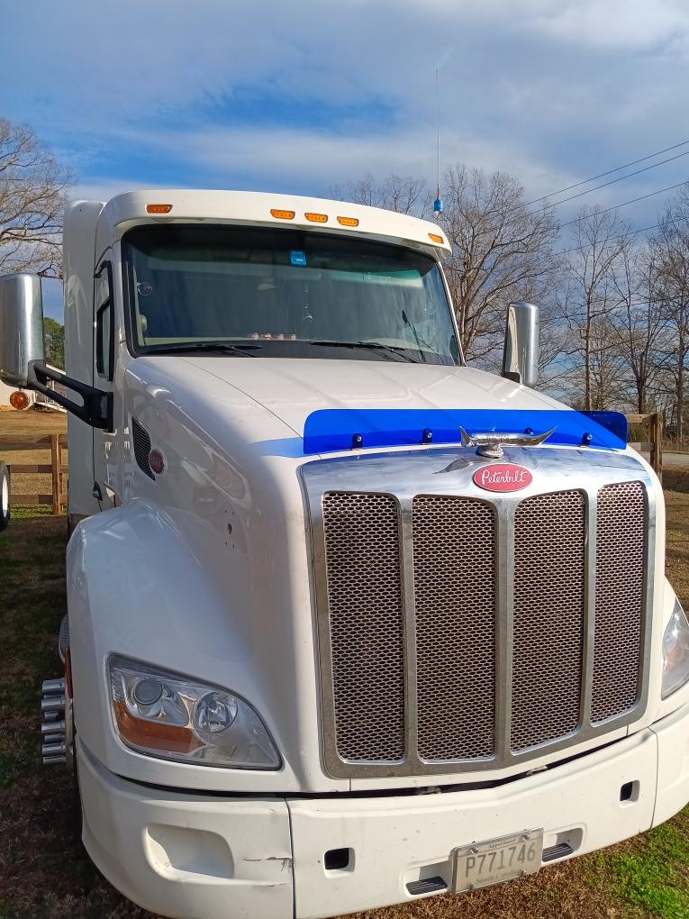 Peterbilt 579 Bugshield