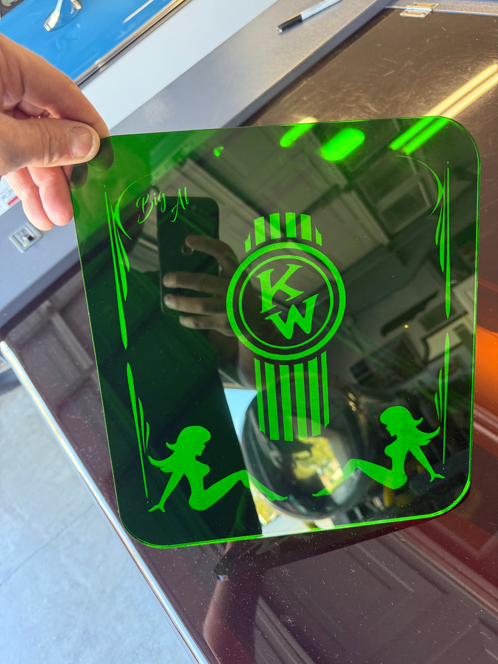 Newer Kenworth Peep Windows