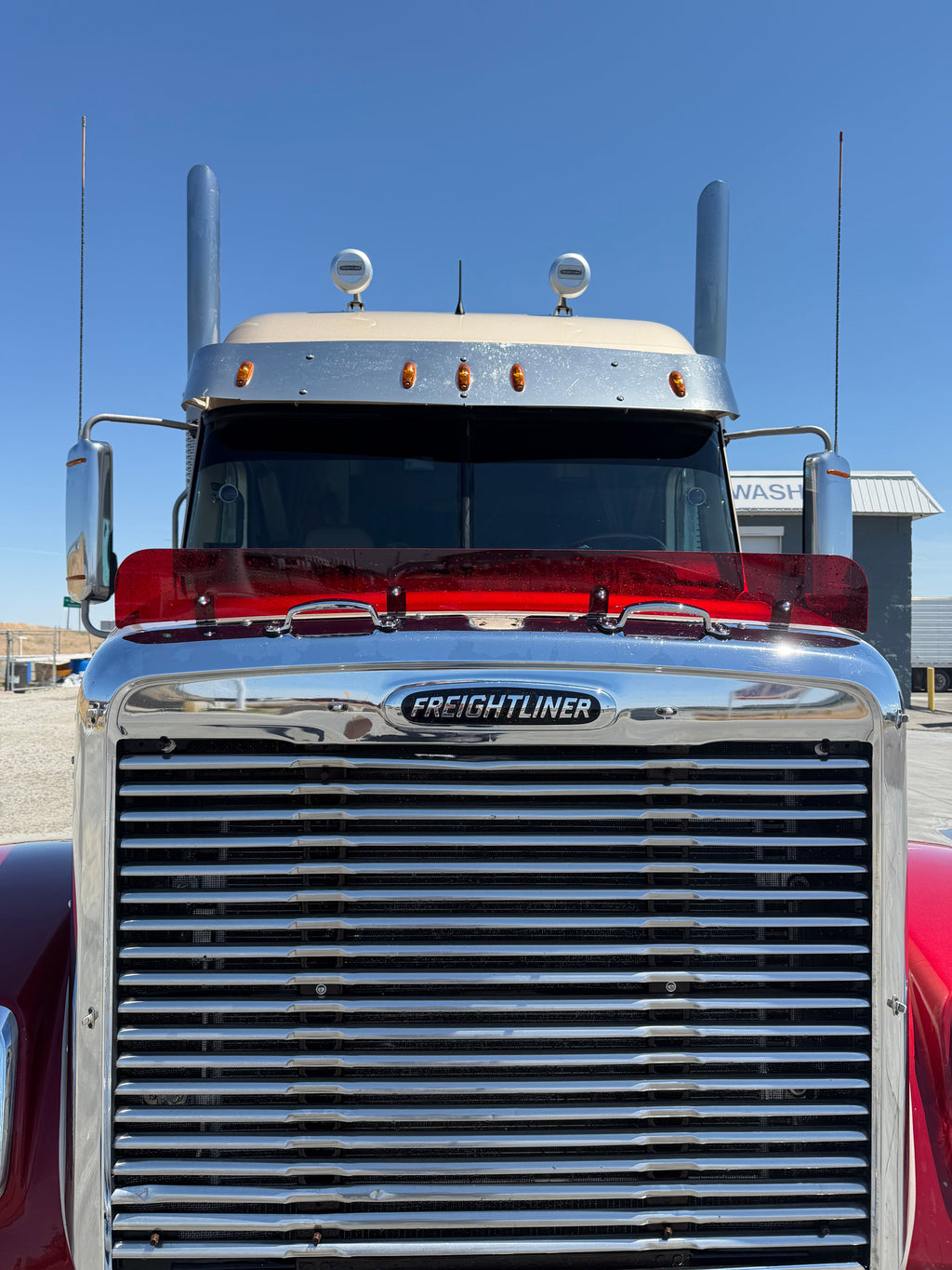 Freightliner Coronado 2010 and Up Bugshield