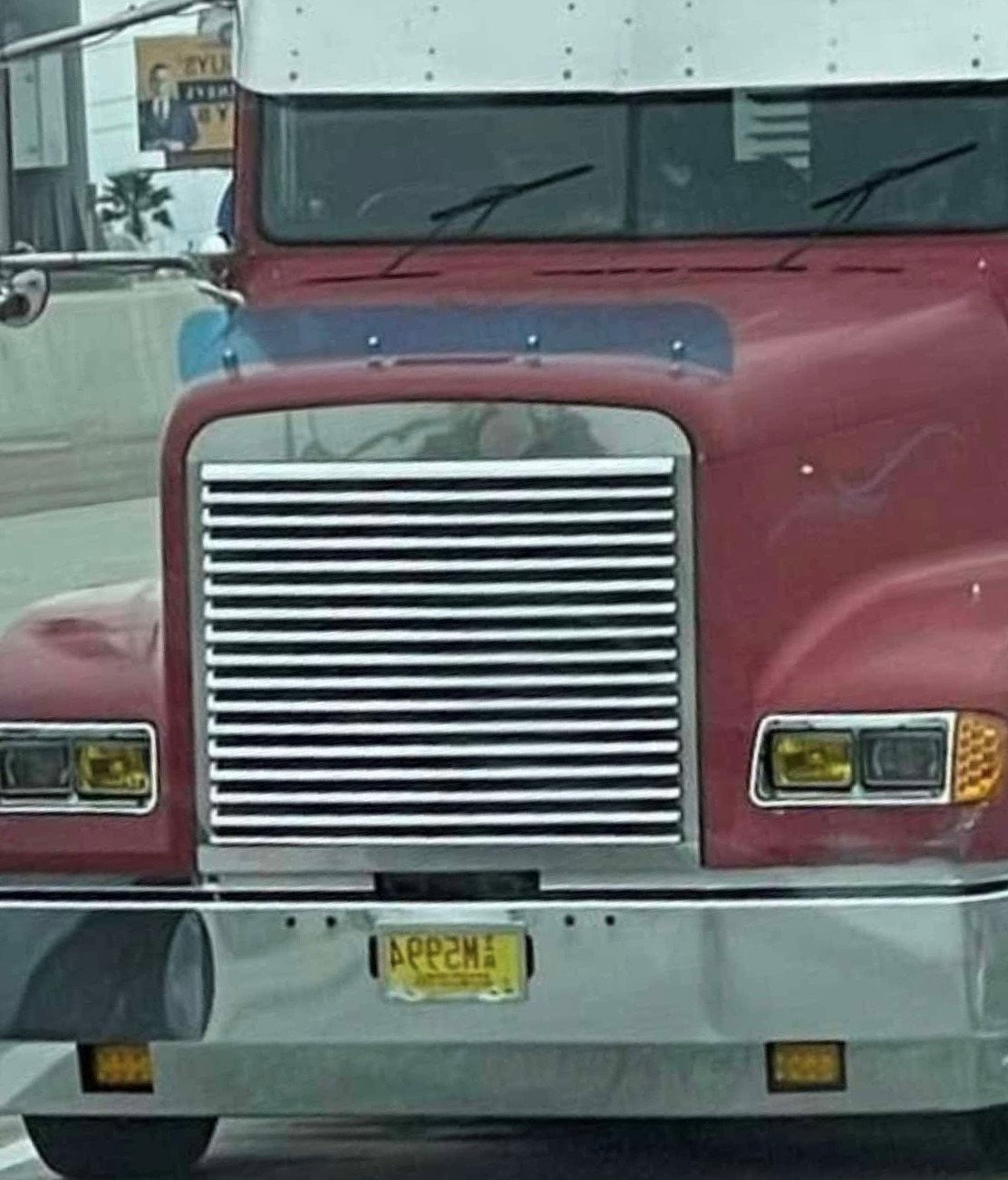 Freightliner FLD 112/FLD 120 Bugshield