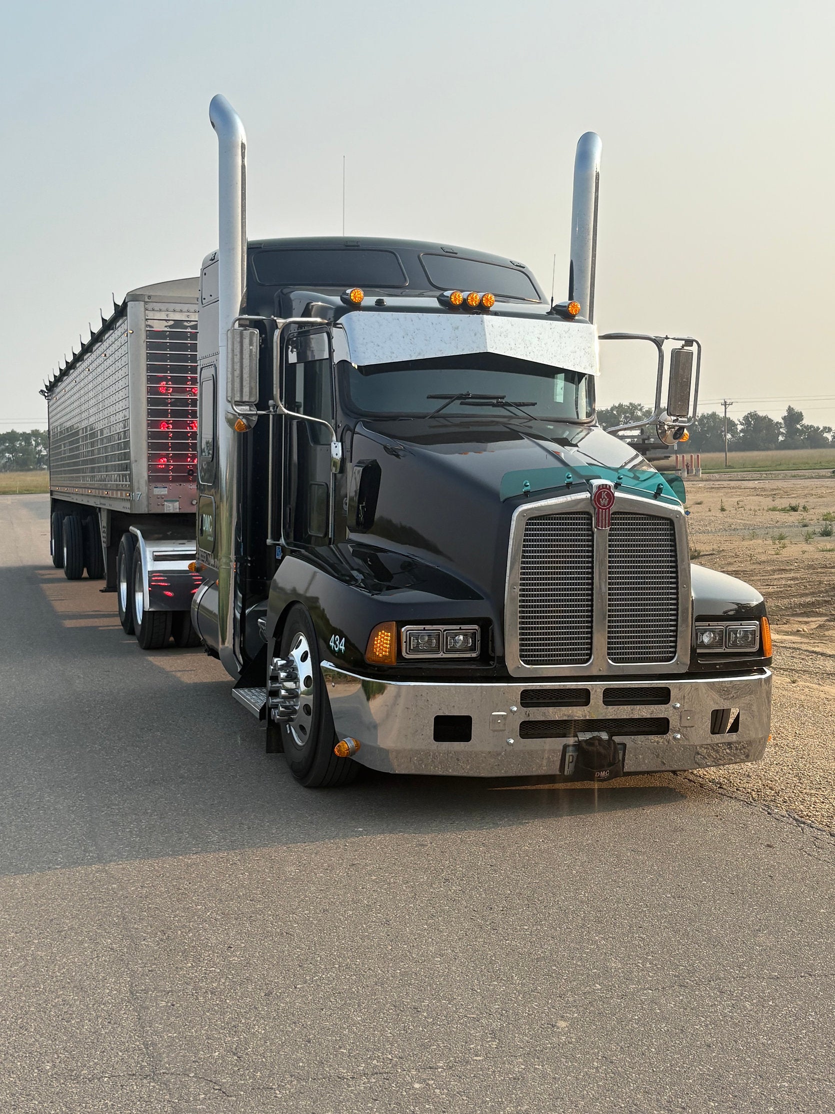 Kenworth T600 *Curved Glass* Bugshield