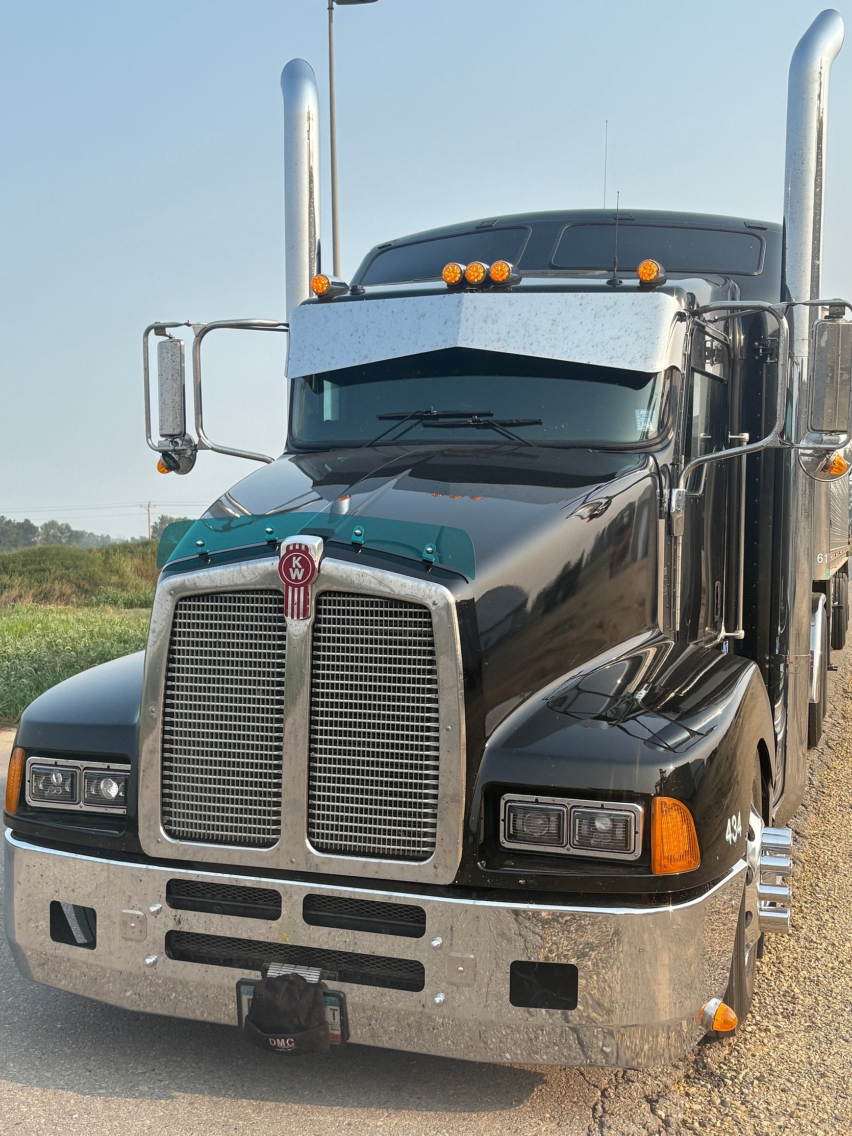 Kenworth T600 *Curved Glass* Bugshield