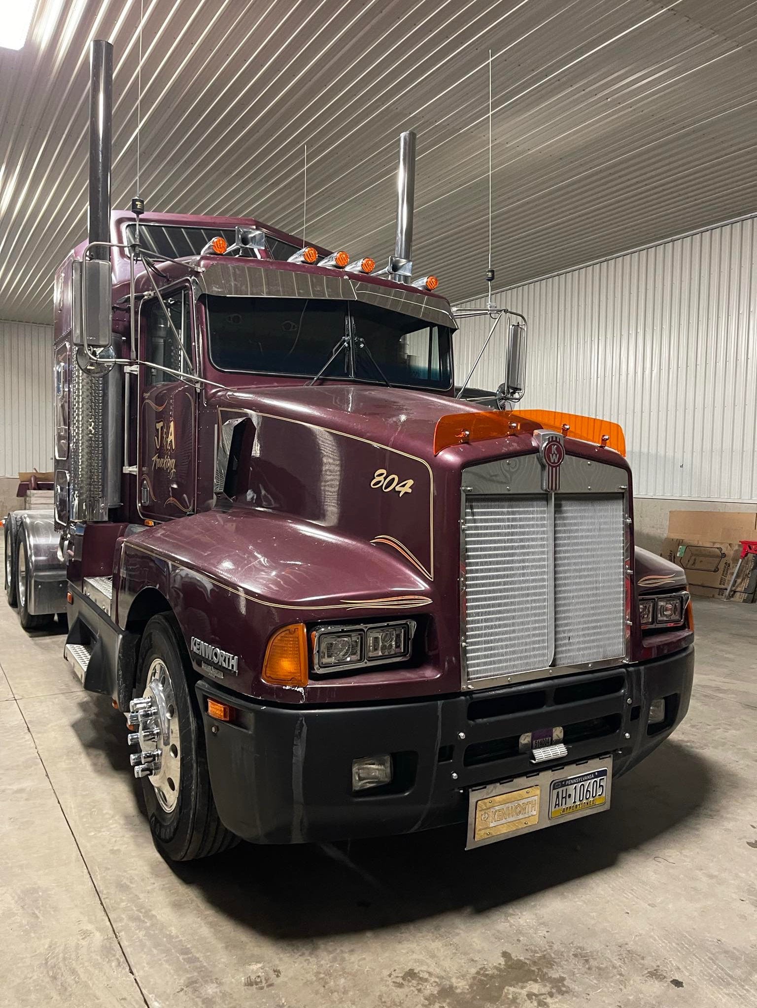 Kenworth T600 *Flat Glass* Bugshield