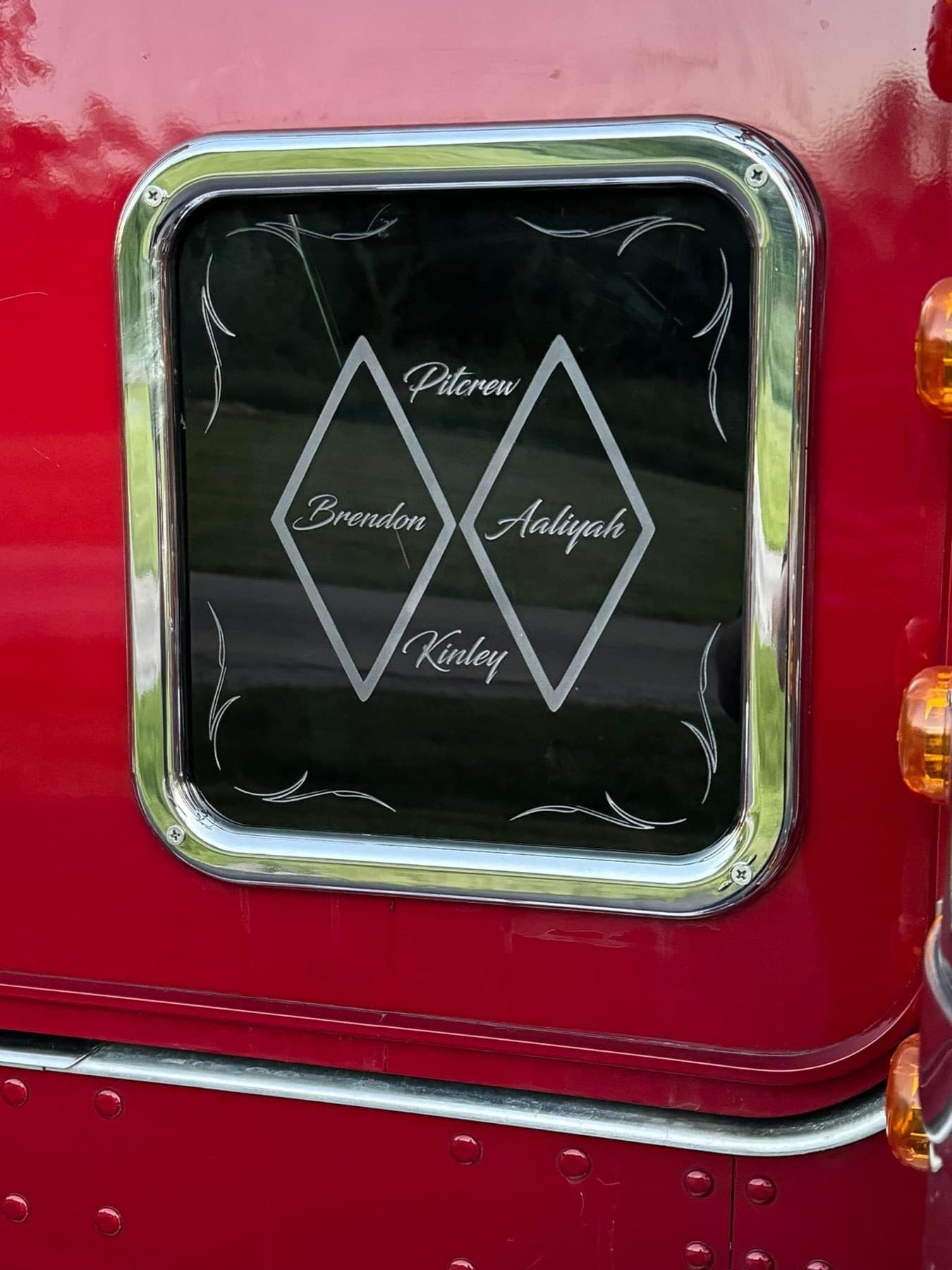 Newer Kenworth Peep Windows