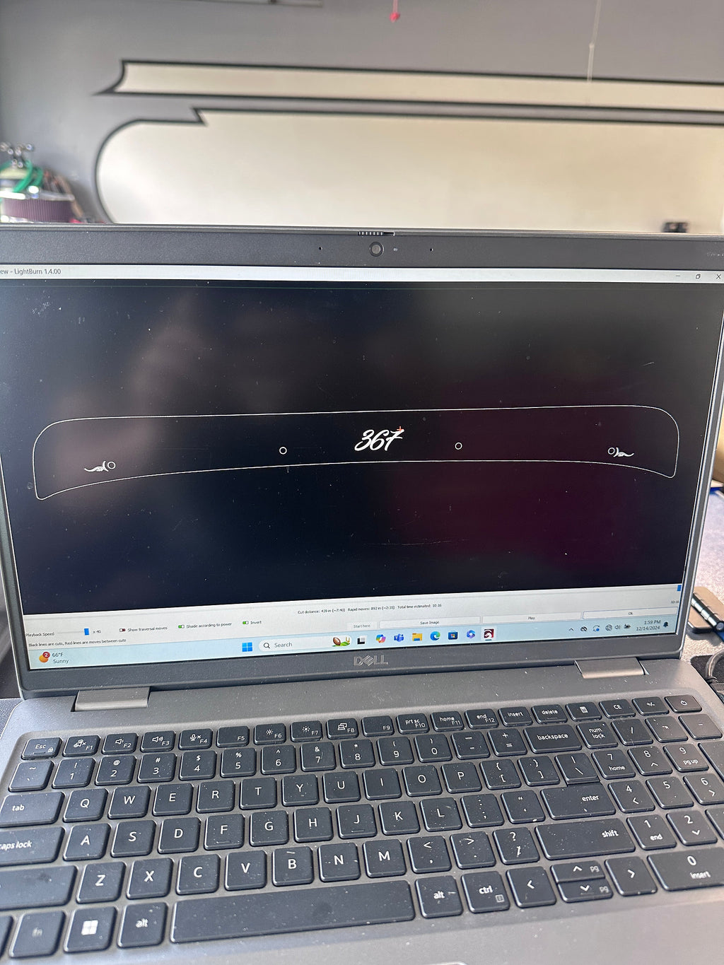 Peterbilt 367 Bugshield