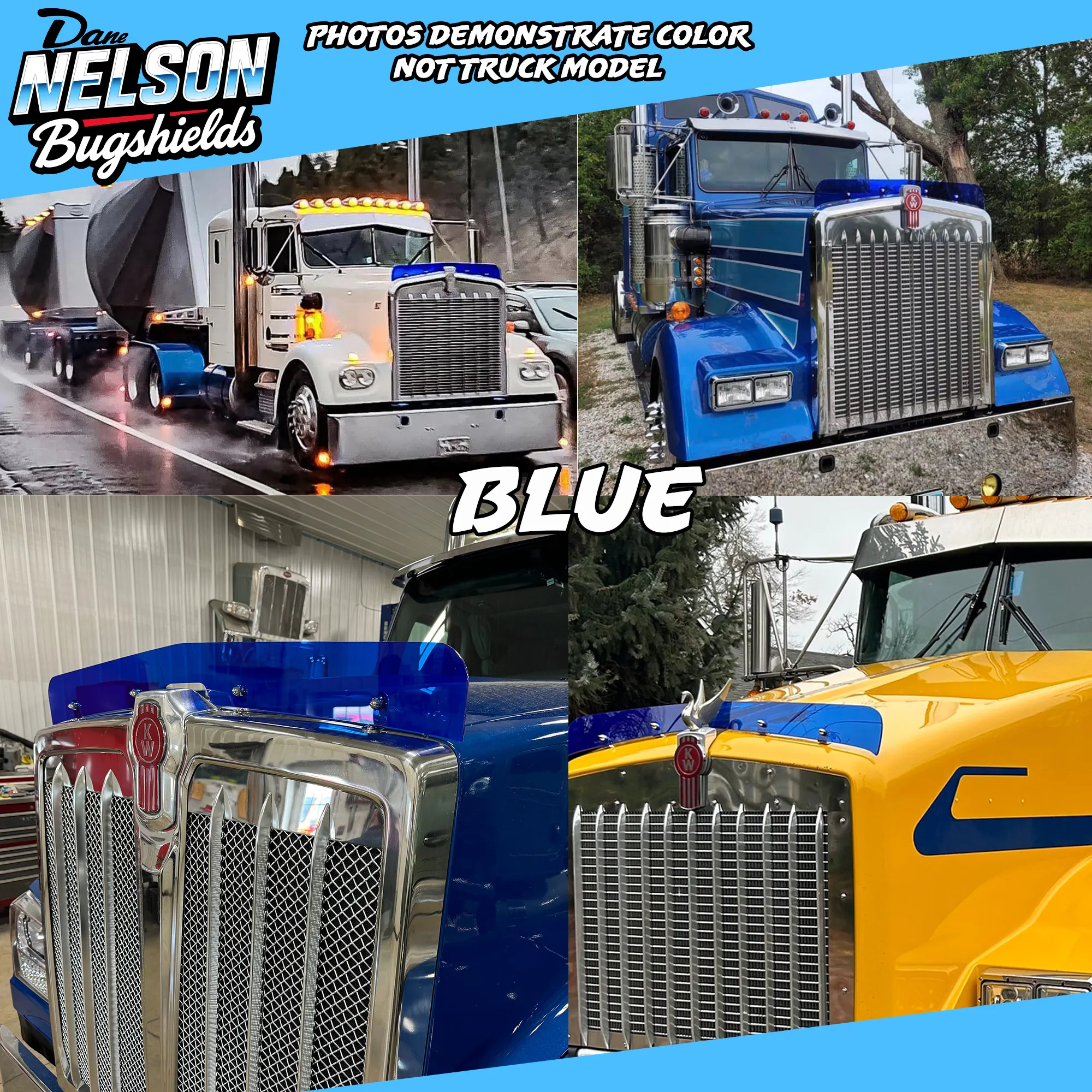 Kenworth T680 New Gen 2021+ Bugshield