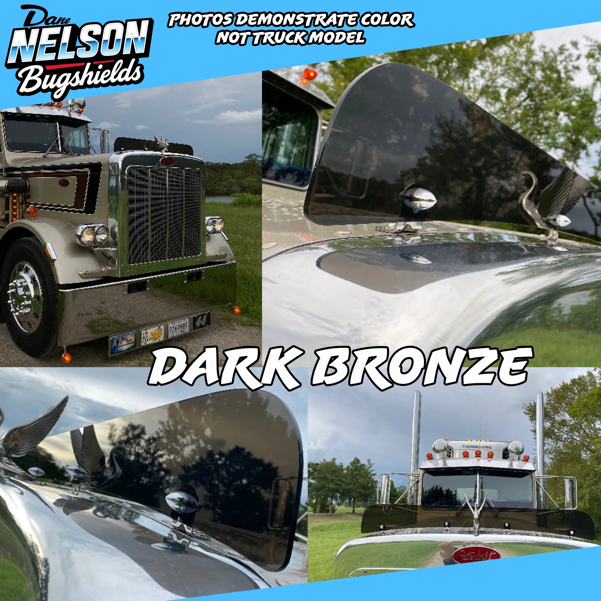 Peterbilt 579 Bugshield