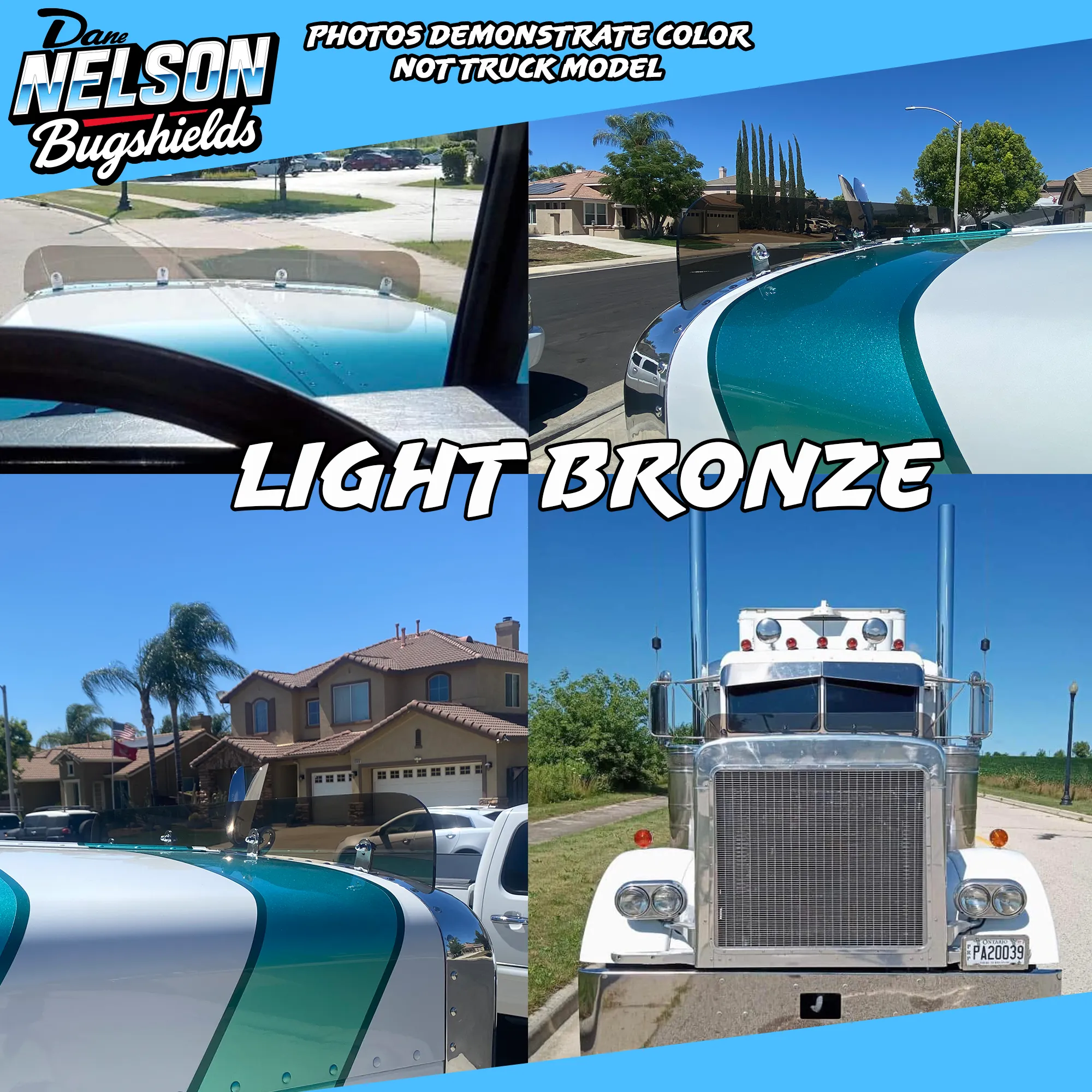 Peterbilt 359 Bugshield