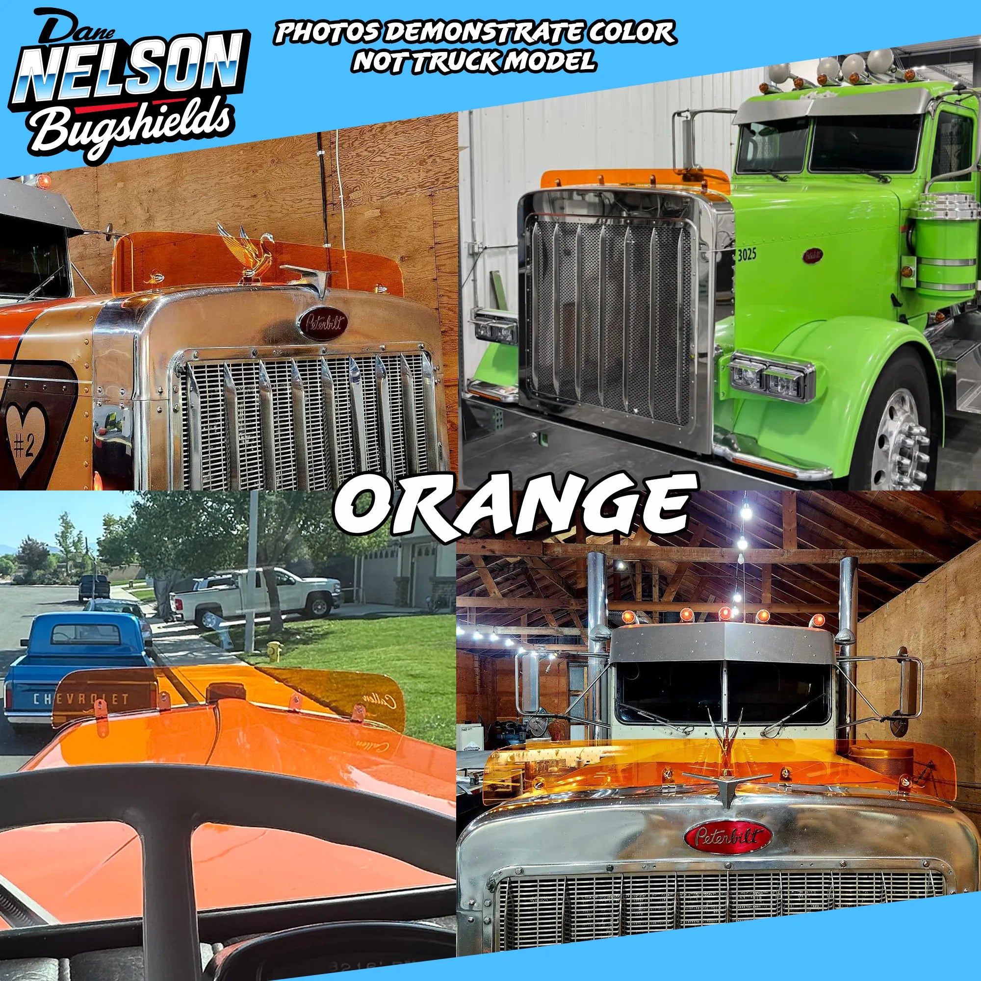 Peterbilt 567 Bugshield